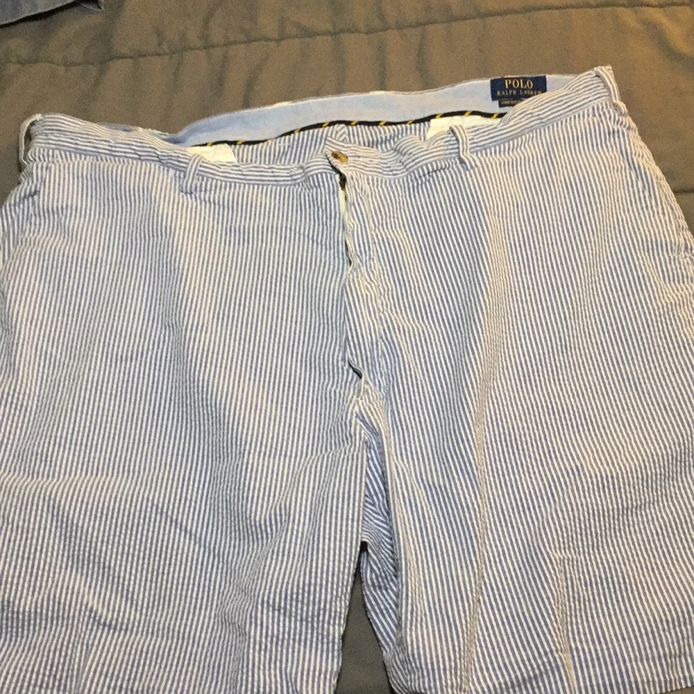 Men’s 44W 9” Inseam Polo Ralph Lauren Seersuckers